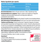 Daily Migraine Prevention Supplement
