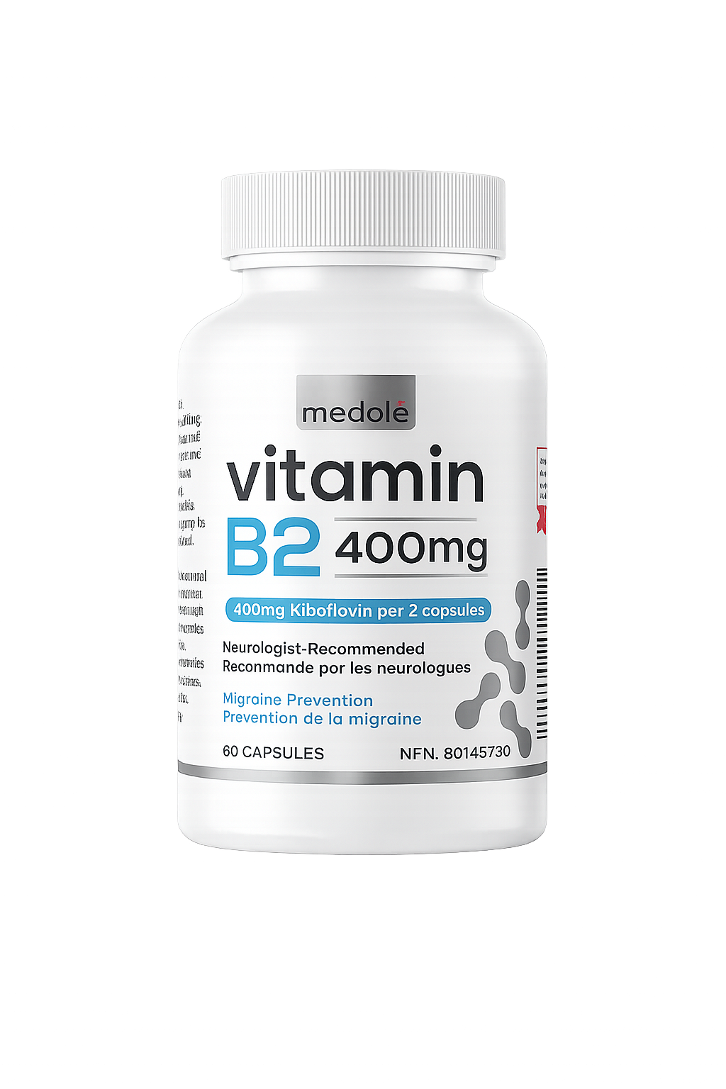 Vitamin B2 400mg for Migraine Prevention