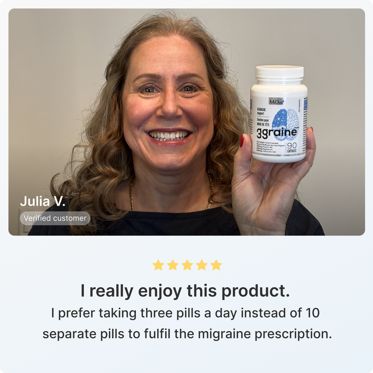 Daily Migraine Prevention Supplement
