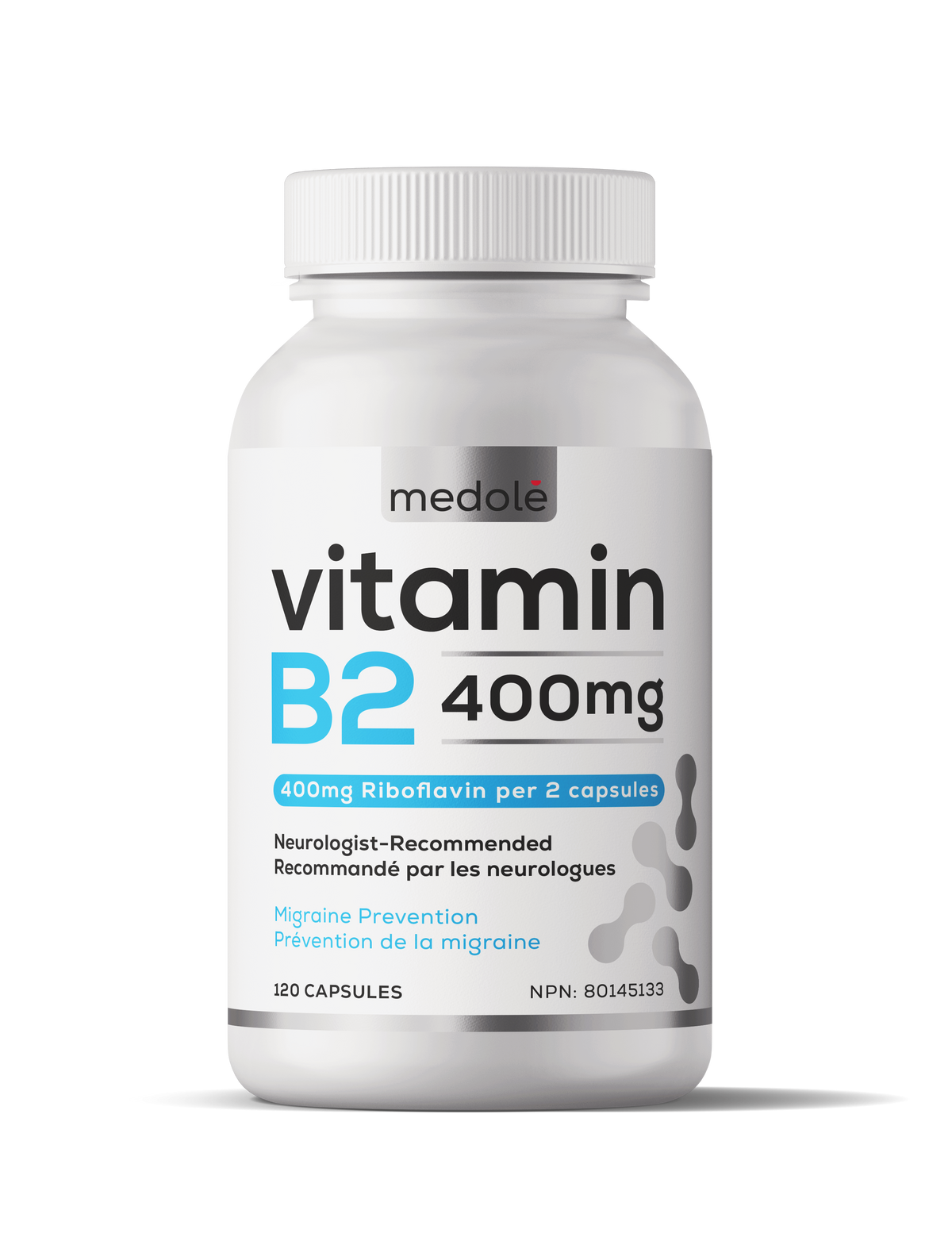 Vitamin B2 400mg for Migraine Prevention